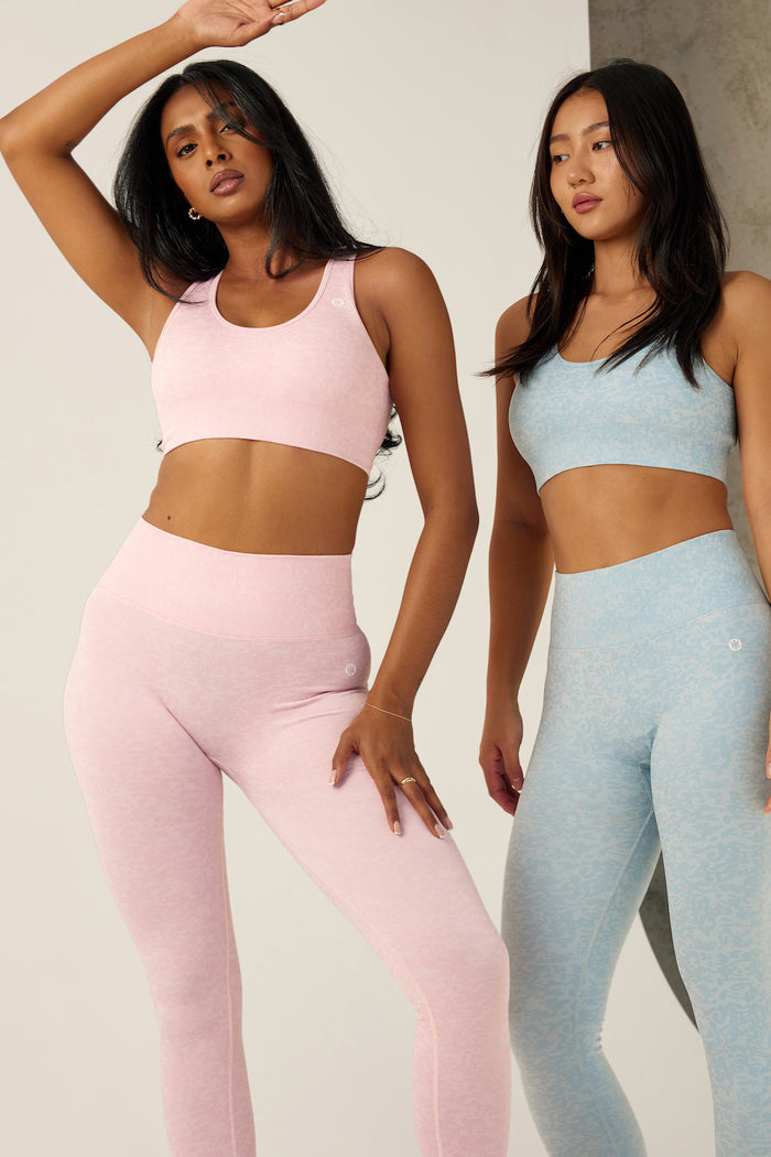 Astoria RISE Seamless Legging - Baby Pink