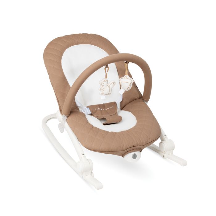 Aura Deluxe Portable Rocker & Seat | Organic Sage - Baby Delight
