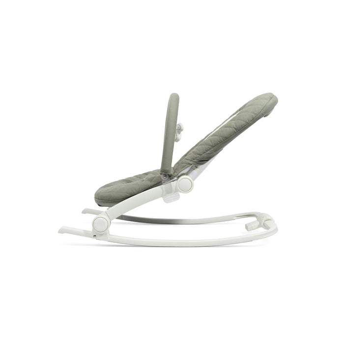 Aura Deluxe Portable Rocker & Bouncer - Organic Sage - Baby Delight