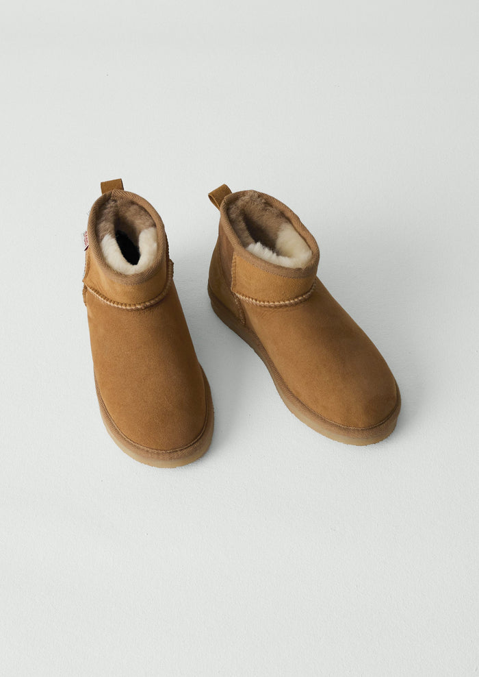 Babbi Patchwork Boots | Tan
