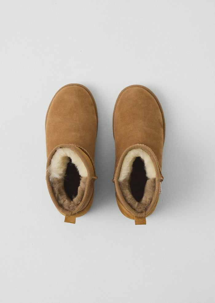 Babbi Patchwork Boots | Tan