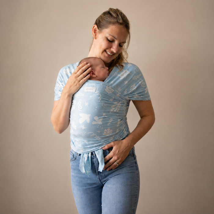 Bamboo Baby Wrap - Arctic Ocean