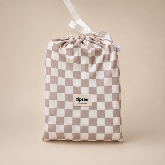 Bamboo Baby Wrap - Fawn Check