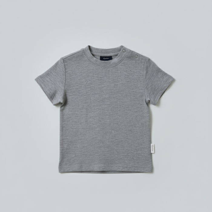 Bamboo Everyday Children's T-Shirt Heather Grey