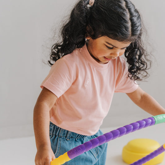 Bamboo Everyday Children's T-Shirt Soft Pink