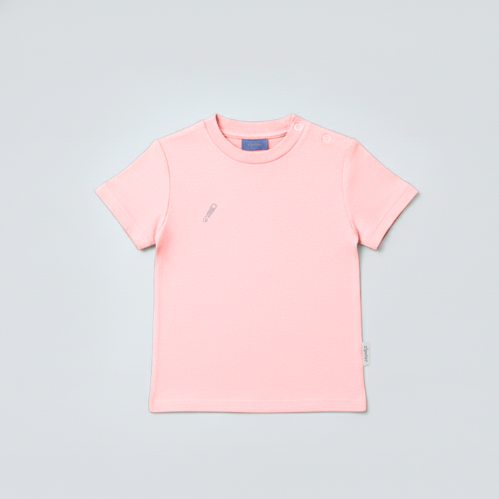 Bamboo Everyday Children's T-Shirt Soft Pink