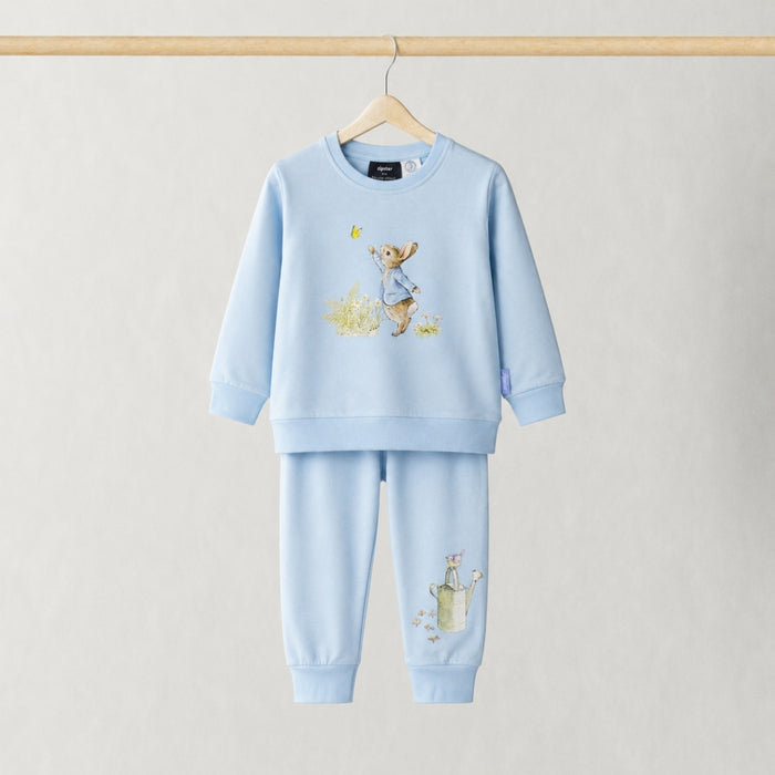Bamboo Lounge Set Peter Rabbit Blue