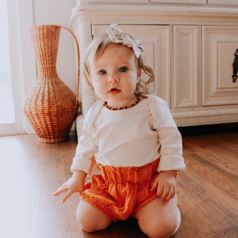 Baby basics long bodysuit | ivory finn + emma