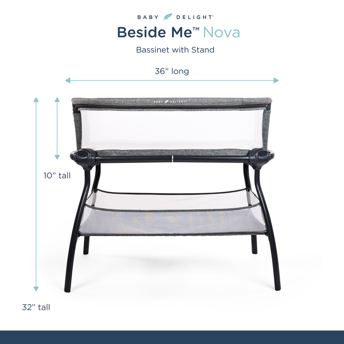 Beside Me™ Nova Bassinet with Stand - Baby Delight