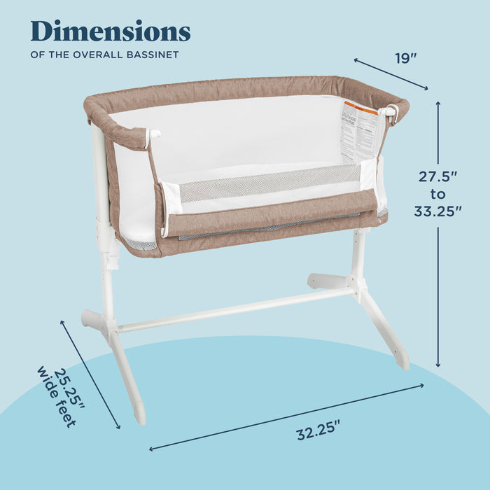 Beside Me™ Serenity Bassinet and Bedside Sleeper - Baby Delight