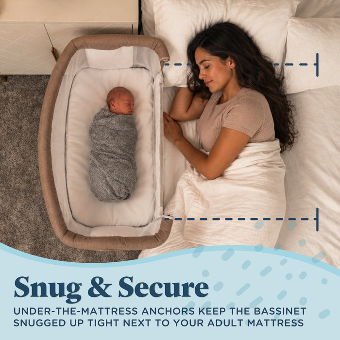 Beside Me™ Serenity Bassinet and Bedside Sleeper - Baby Delight