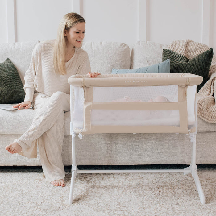 Beside Me™ Serenity Organic Bassinet and Bedside Sleeper - Baby Delight