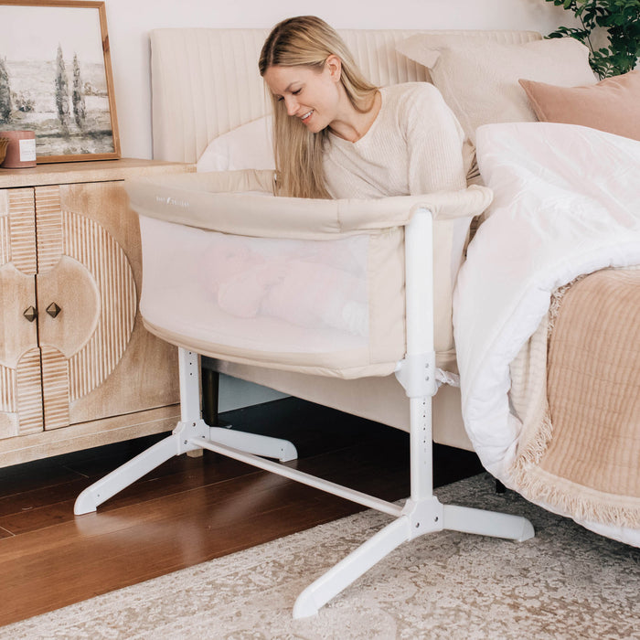 Beside Me™ Serenity Organic Bassinet and Bedside Sleeper - Baby Delight