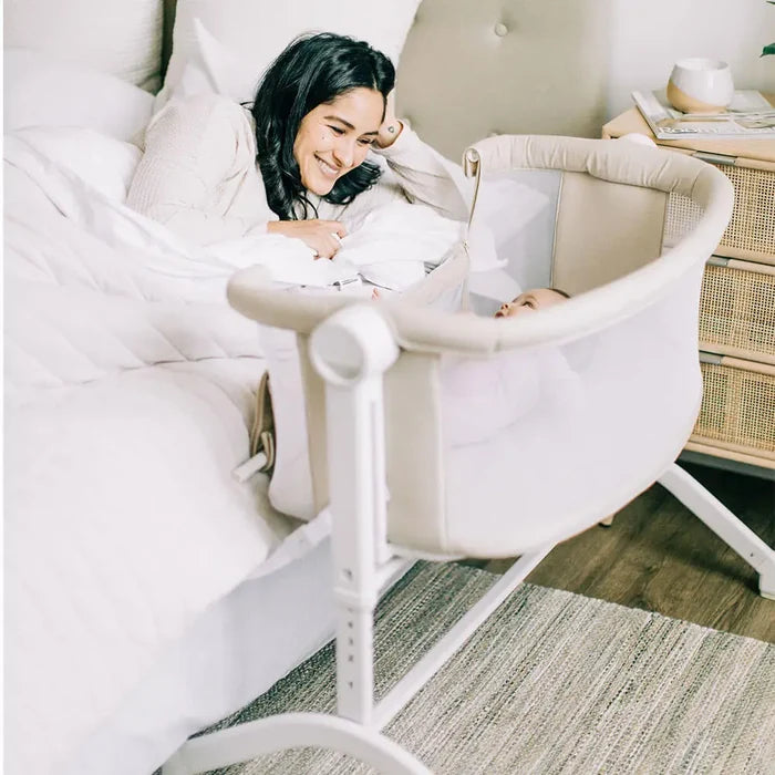 Beside Me™ Wink Organic Bassinet & Bedside Sleeper – Organic Oat - Baby Delight
