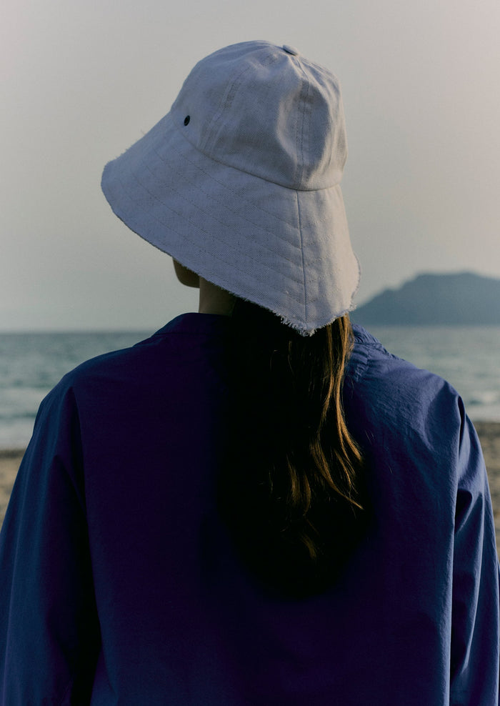 Beton Cire Cotton Hemp Hat | Ecru