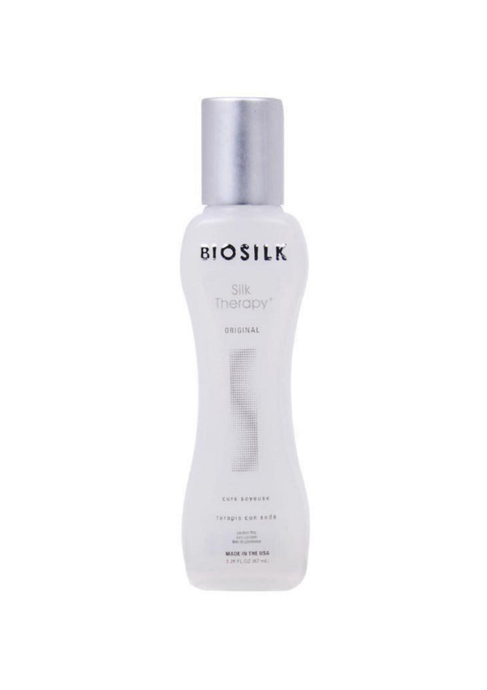 Biosilk Silk Therapy Original – Herstellende Leave-in Treatment voor Glanzend & Pluisvrij Haar