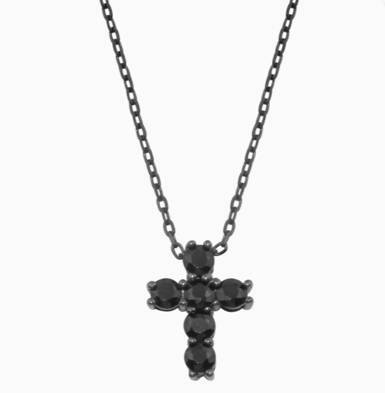 Black Stone Cross