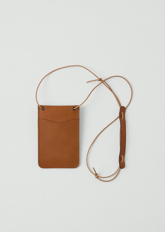 Bleu De Chauffe Leather Pouch | Tan