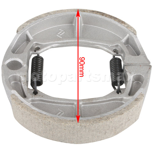 Brake Shoe for GY6 50cc Scooters, 50cc 70cc 90cc 110cc 125cc ATVs