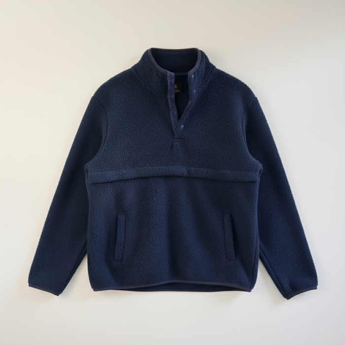 Breastfeeding Fleece Navy Blue
