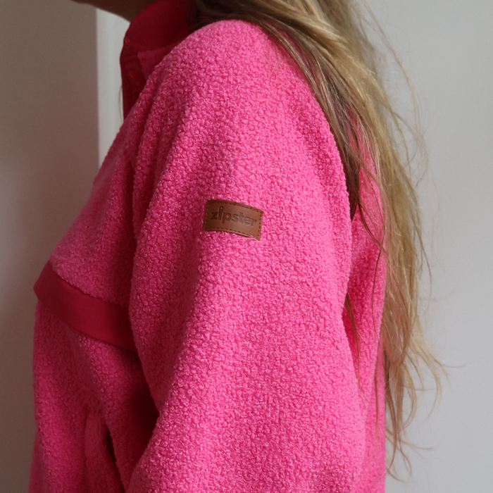 Breastfeeding Fleece Retro Pink