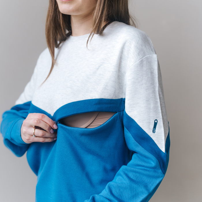 Breastfeeding Sweatshirt - Varsity