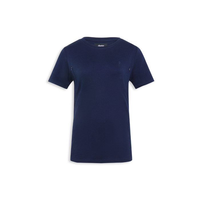 Breastfeeding T-Shirt Navy Blue