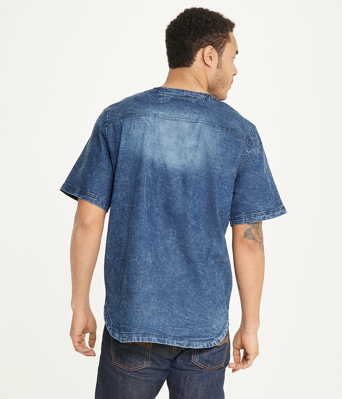 Brooklyn Laundry Men's Baseball Denim Shirt