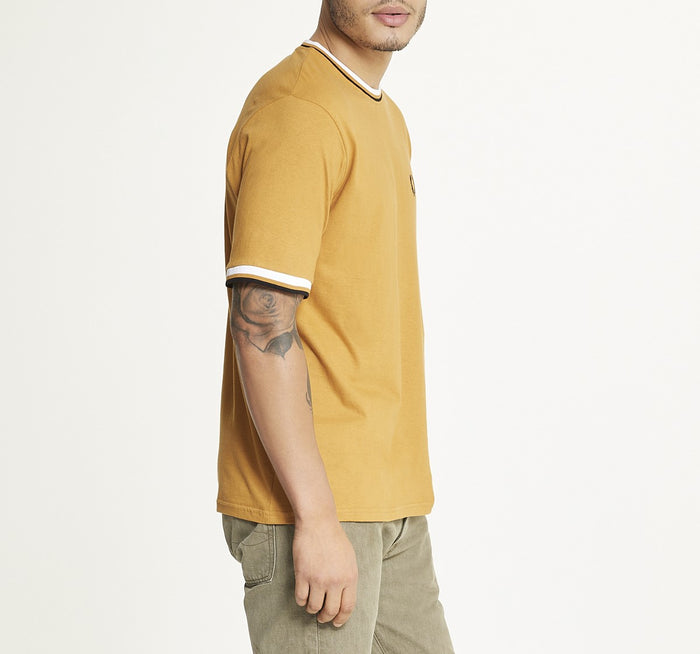Brooklyn Laundry Men'sÂ Tonal Embroidery Crew Neck Tee