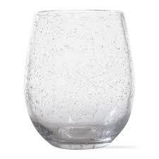 Bubble Stemless Wine Glasses