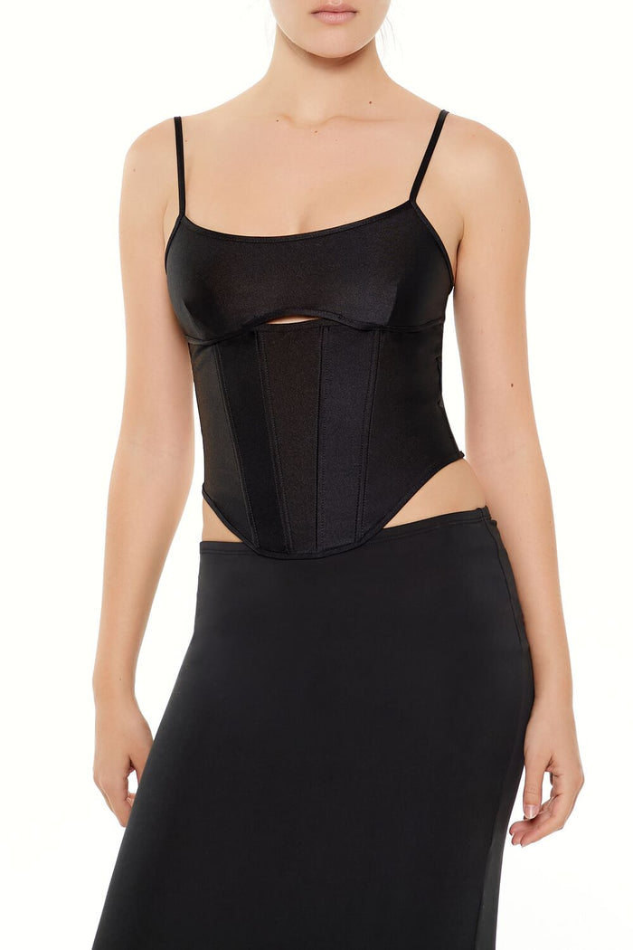 Bustier Cutout Cami