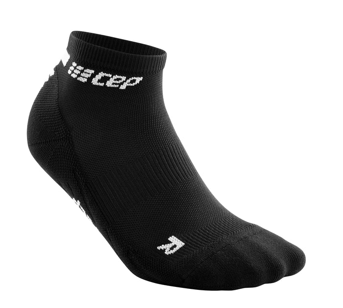CEP Men's The Run Socks Low Cut V4 - Black