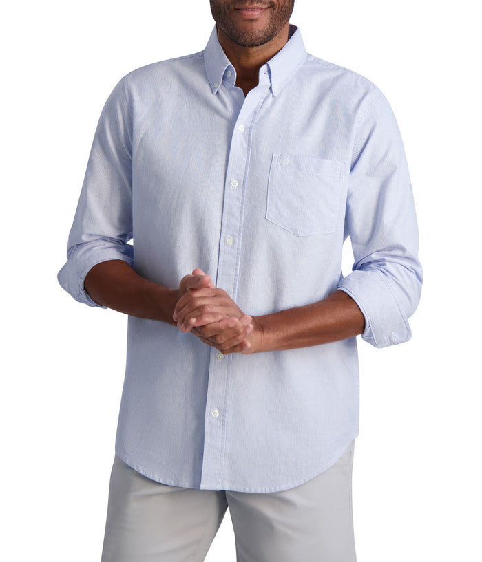 Chaps Men's Long Sleeve Oxford ButtonUp Shirt
