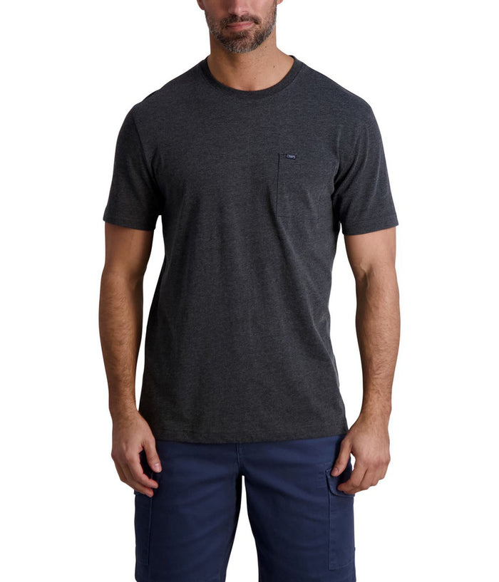 Chaps Men's Short Sleeve Crewneck Pocket Tee