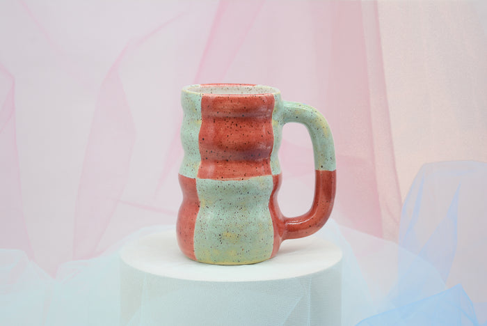 Checkerboard Mug - Juice Ceramics
