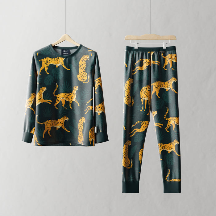 Children's PJ Set Cheetah