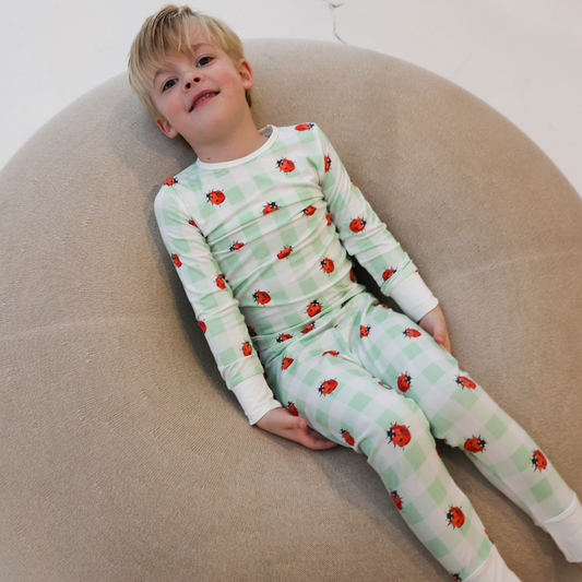 Children's PJ Set Ladybird