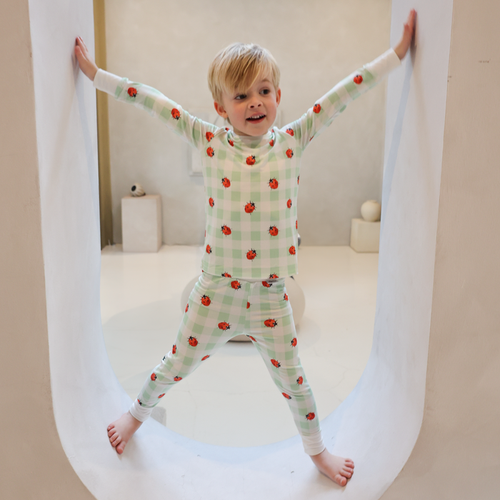 Children's PJ Set Ladybird