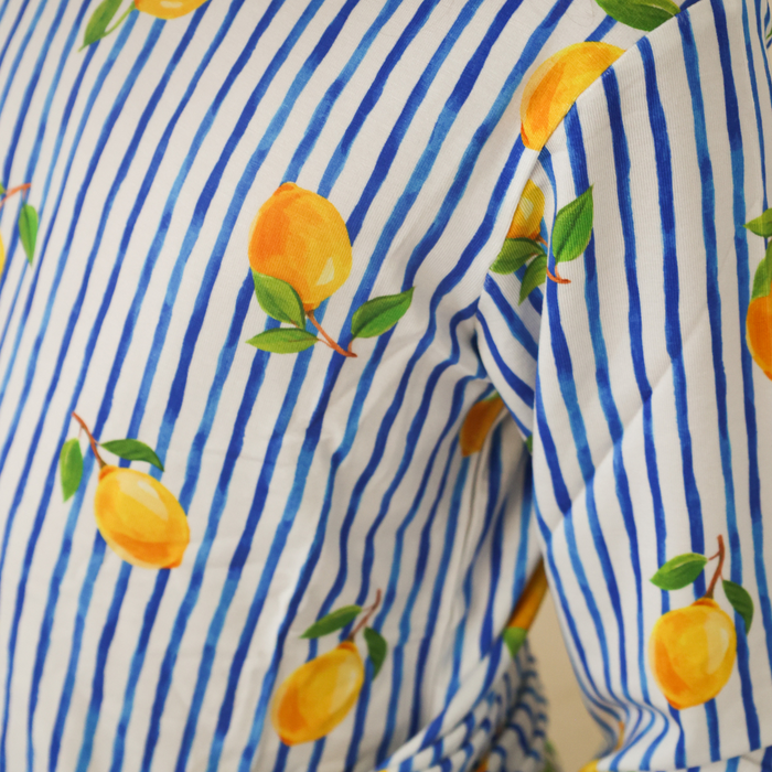 Children's PJ Set Mediterranean Lemons