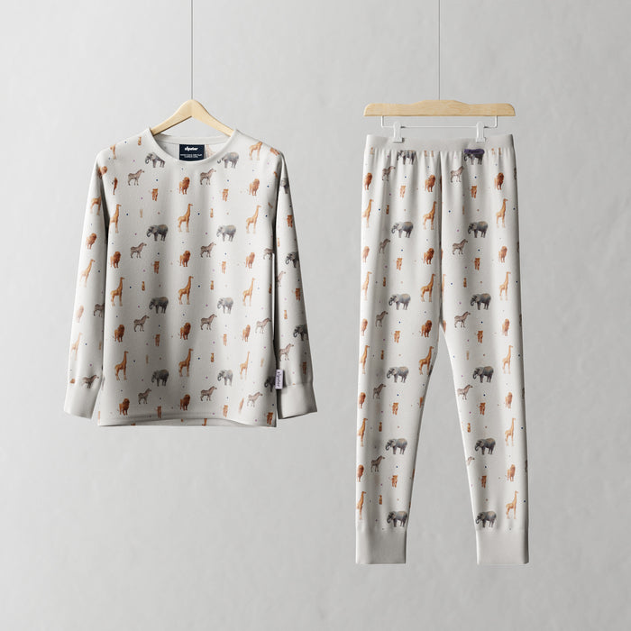 Children's PJ Set Mini Jungle