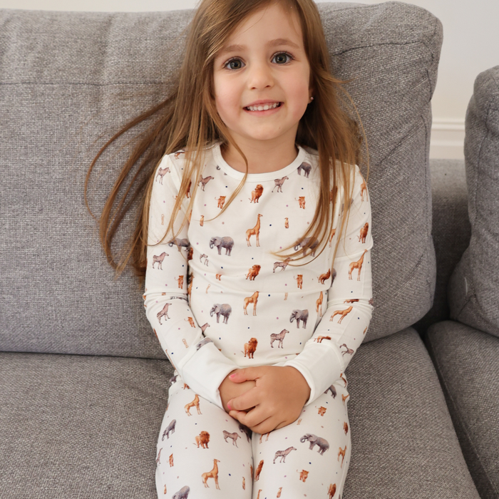 Children's PJ Set Mini Jungle
