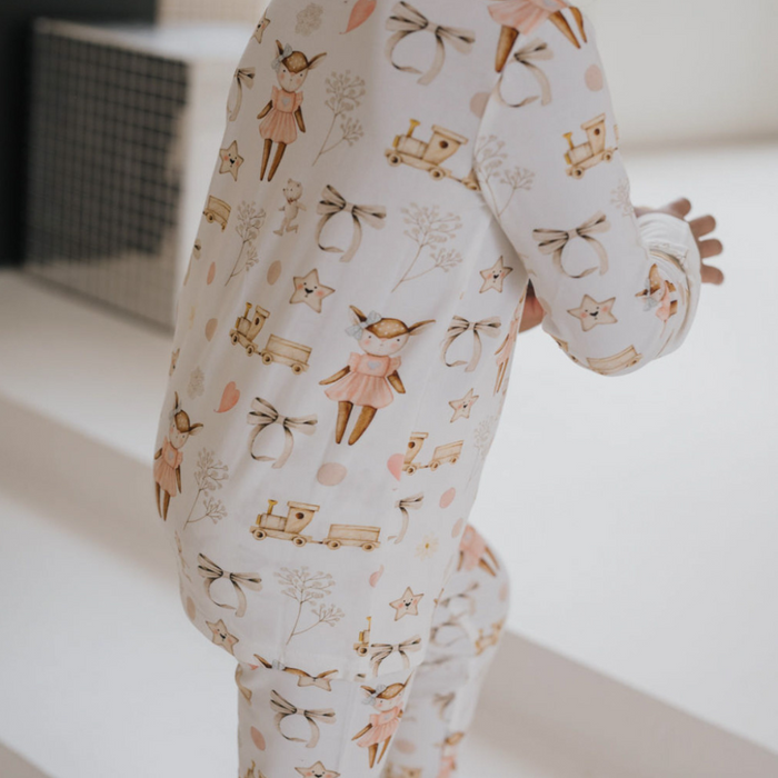 Children's PJ Set Playtime Pink