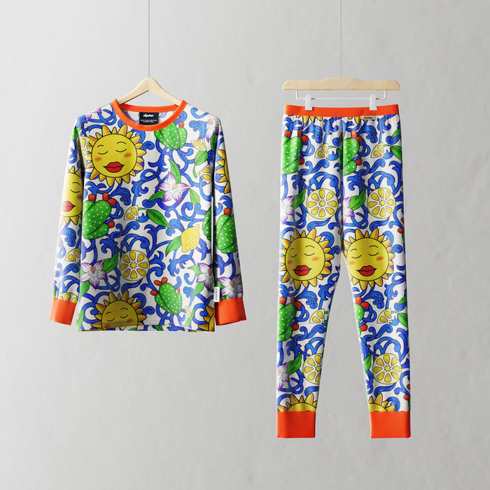 Children's PJ Set Sicilian Summer