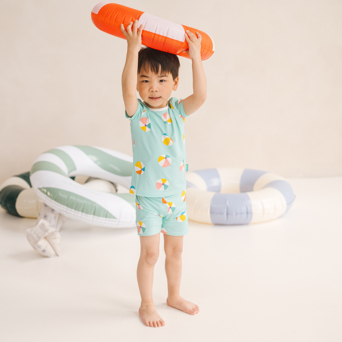 Children's Shortie PJ Set Beach Ball