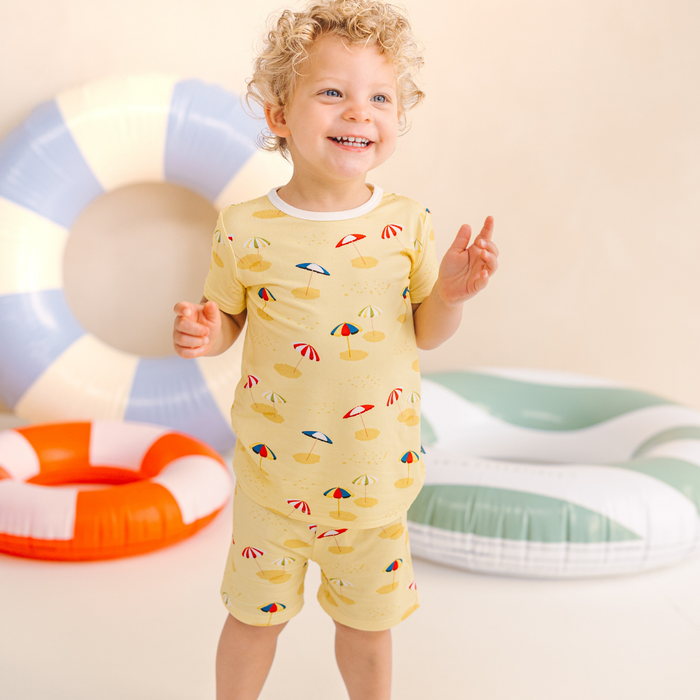 Children's Shortie PJ Set Beach Umbrella