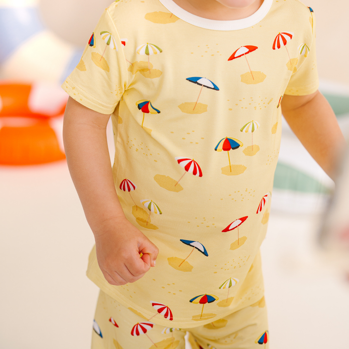 Children's Shortie PJ Set Beach Umbrella