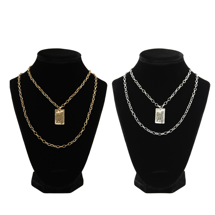 Choose Your Message Chain Necklace