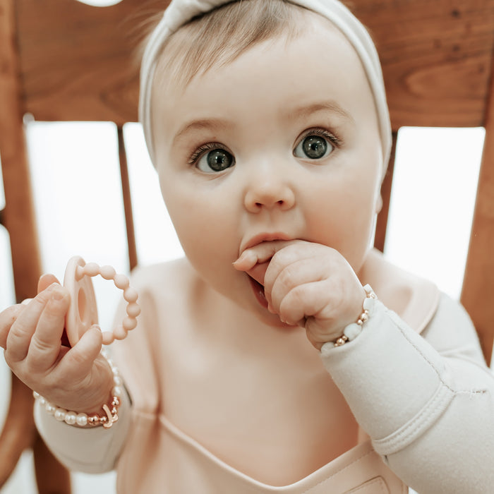 Baby Classic - Set of Soft Vegan Leather Easy Clean Bibs 0-12 Months Bleu La La