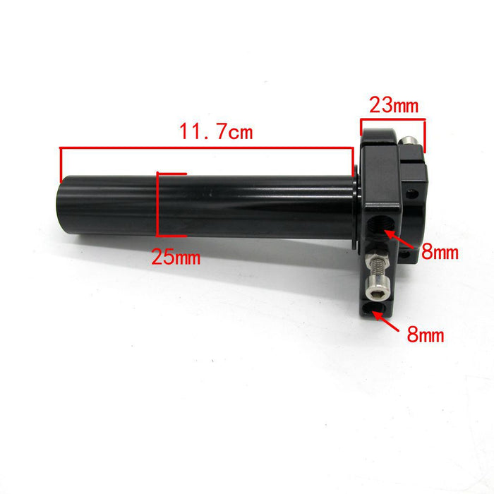 CNC Aluminum Motorcycle 22mm throttle assembly 2 hole