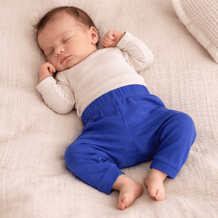 Baby comfy pant | royal blue finn + emma